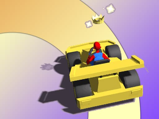 free online games - Gliding Car Race