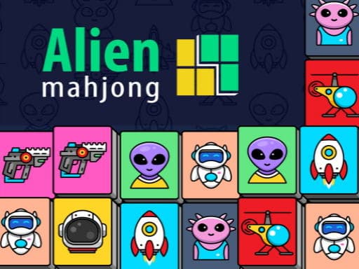 free online games - Alien Mahjong
