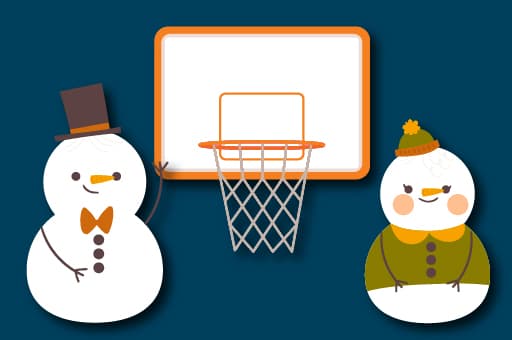 free online games - Flick Snowball Xmas