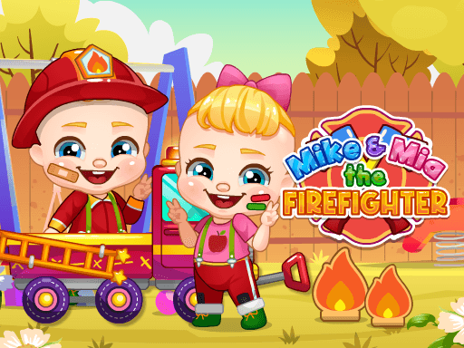 free online games - Mike And Mia The Firefighter