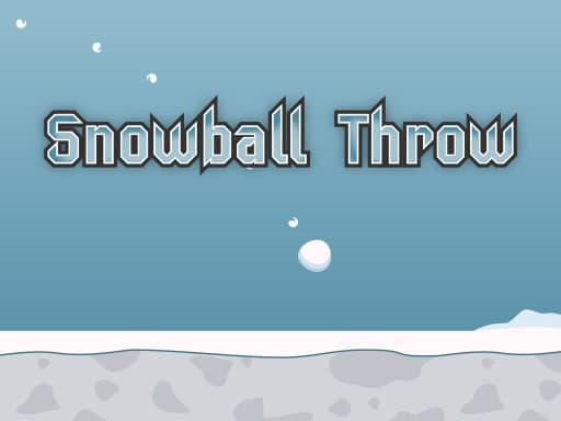 free online games - Snowball Throw