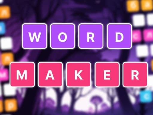 free online games - Word Maker