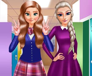 free online games - Sisters Back to School