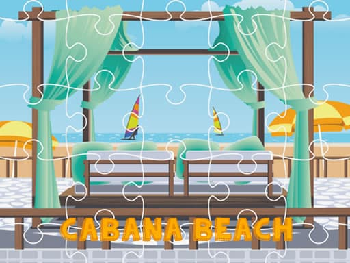 free online games - Cabana Beach Jigsaw