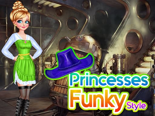 free online games - Princesses Funky Style