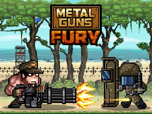 free online games - Metal Guns Fury  beat em up
