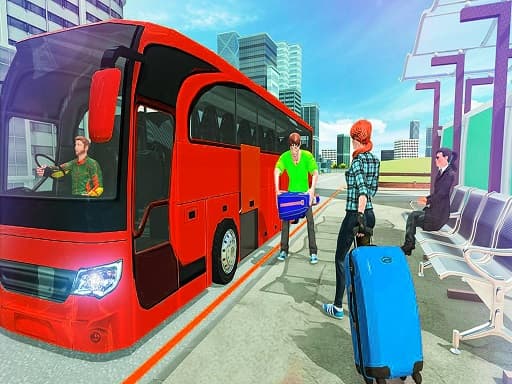 free online games - Heavy City Coach Bus Simulator Game 2k20