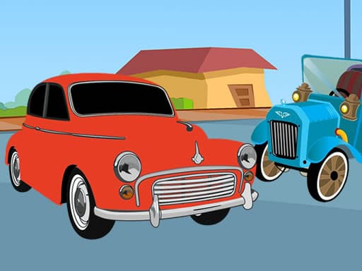 free online games - Old Timer Cars Coloring