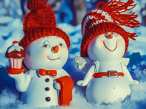 free online games - Snowman Couples