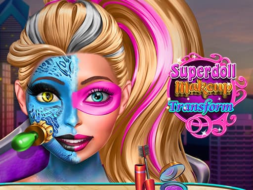 free online games - Super Doll Makeup Transform