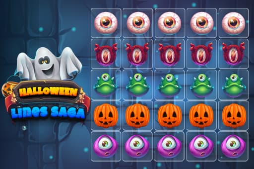 free online games - Halloween Lines Saga