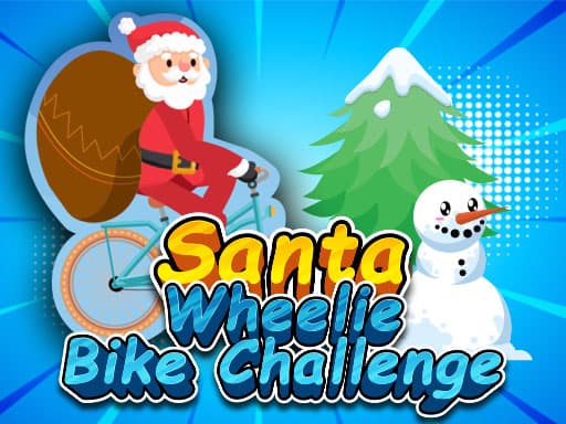 free online games - Santa Wheelie Bike Challenge