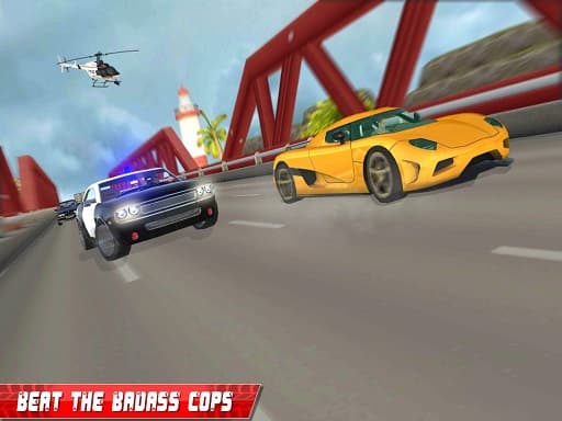 free online games - Grand Police Car Chase Drive Racing 2020