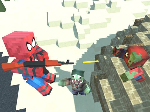 free online games - Block Craft Zombie Attack