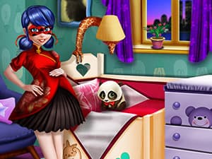 free online games - Ladybug Maternity Deco