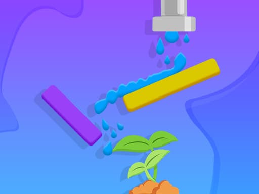 free online games - Sprinkle Plants Puzzle Game