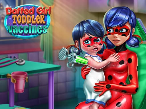 free online games - Dotted Girl Toddler Vaccines