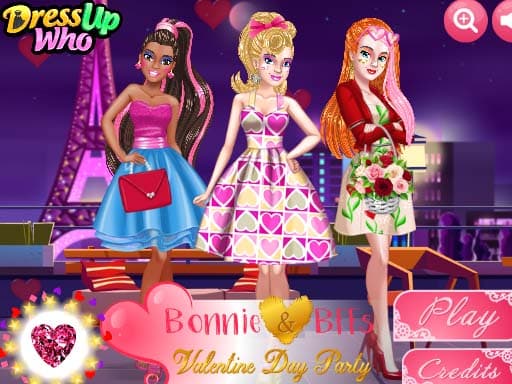 free online games - Bonnie and BFFs Valentine Day Party