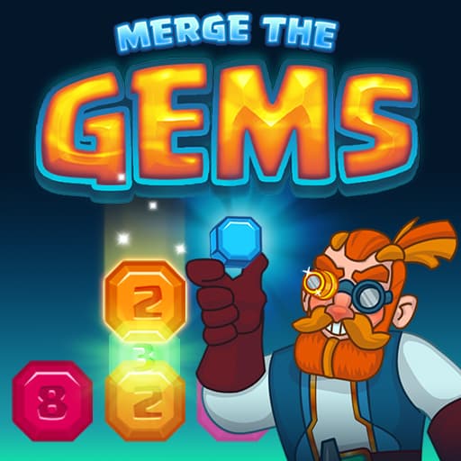free online games - Merge the Gems