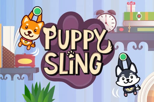 free online games - Puppy Sling