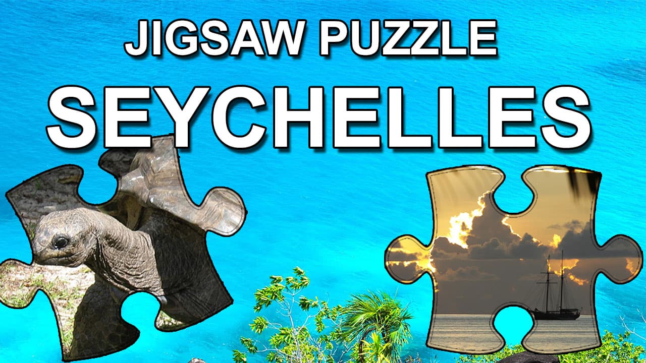 free online games - Jigsaw Puzzle Seychelles