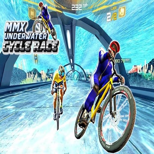 free online games - Underwater Bicycle Racing Tracks  BMX Impossible Stunt