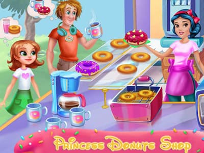 free online games - Princess Donuts Shop 2
