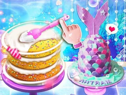 free online games - Unicorn Chef Design Cake