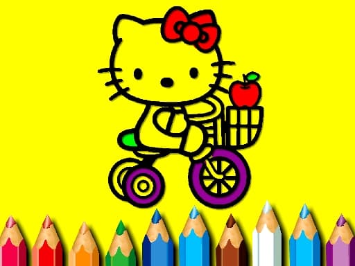 free online games - BTS Sweet Kitty Coloring