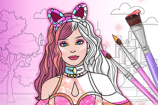 free online games - Dress Up Games  Coloring Book