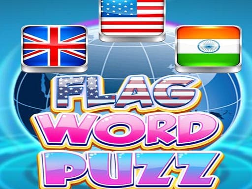 free online games - Flag Word Puzz