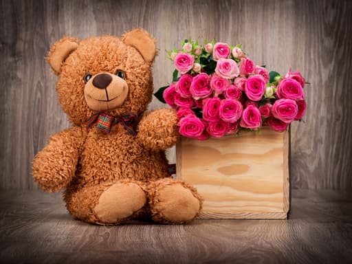 free online games - Cute Teddy Bears Puzzle