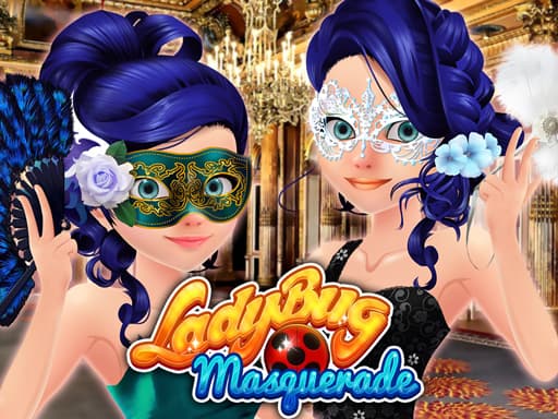 free online games - Ladybug Masquerade Maqueover