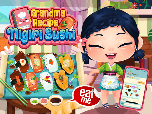 free online games - Grandma Recipe Nigiri Sushi