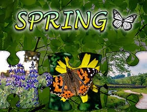 free online games - Jigsaw Puzzle Spring
