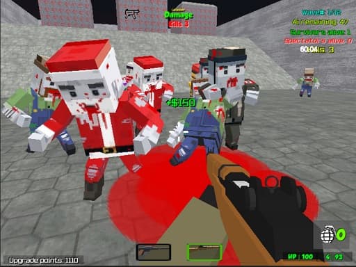 free online games - Pixel Wars Apocalypse Zombie