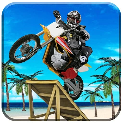 free online games - Beach Bike Stunts Game