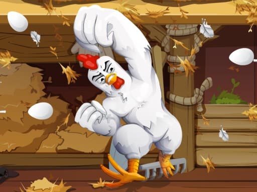 free online games - Angry Chicken Egg Madness