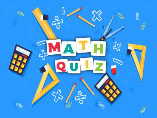 free online games - Math Quiz Game