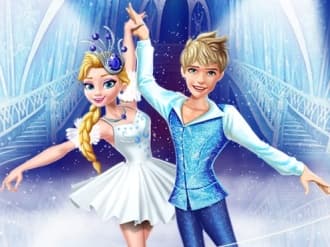 free online games - Elsa and Jack Ice Ballet