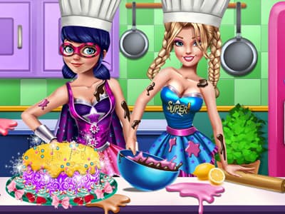 free online games - Super Hero Cooking Contest