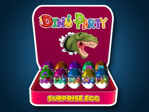 free online games - Surprise Egg Dino Party