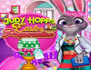 free online games - Judy Hopps Easter Preparation