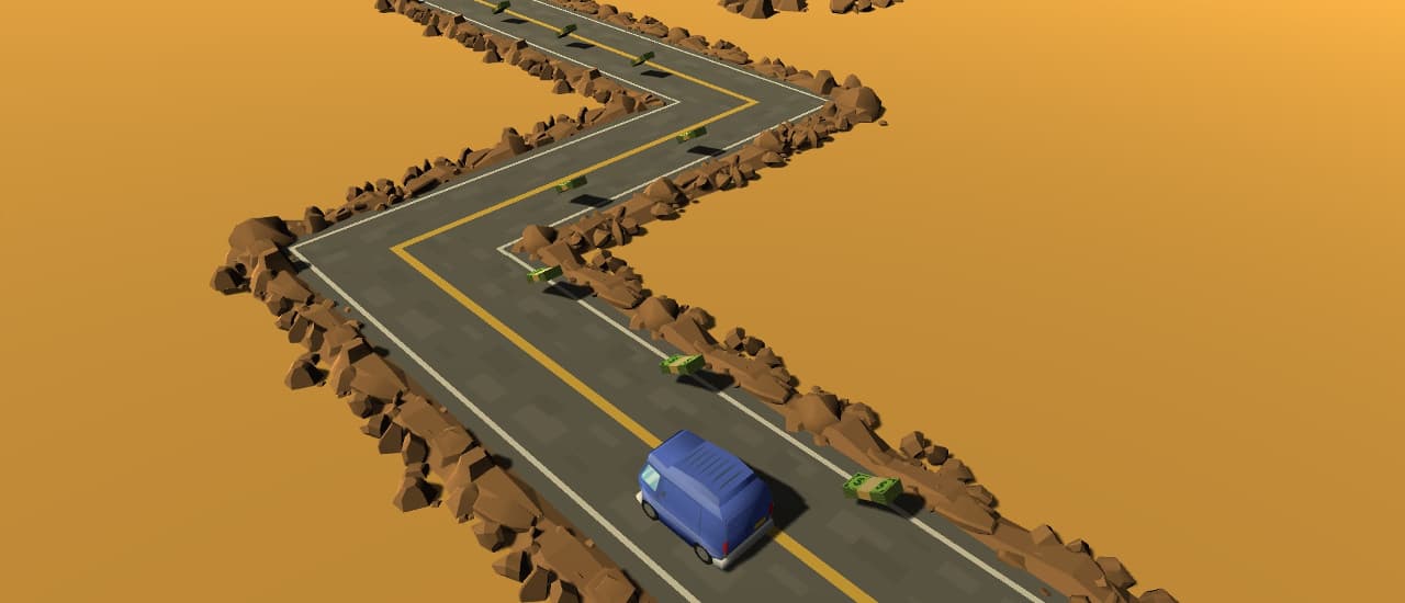 free online games - Zigzag Highway