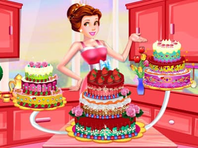 free online games - Princess Dede Sweet Cake Decor