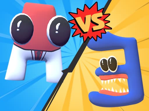 free online games - Merge Alphabet 3D