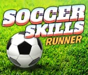free online games - Soccer Skills Runner