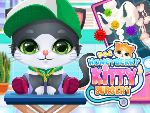 free online games - Doc HoneyBerry Kitty Surgery