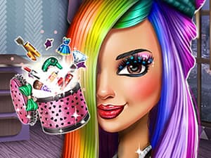 free online games - Tris VIP Dolly Makeup