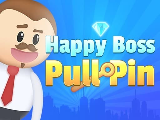 free online games - Happy Boss Pull Pin